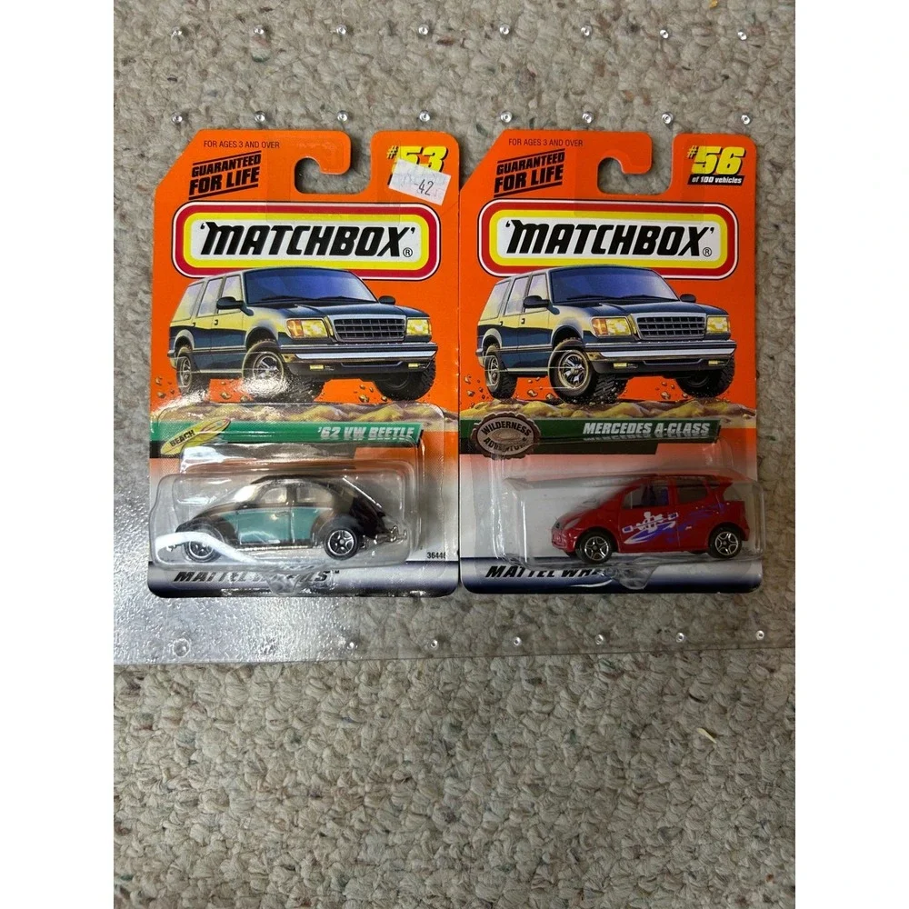 Matchbox '62 VW‎ Beetle & Mercedes A-Class Wilderness Collection Series
